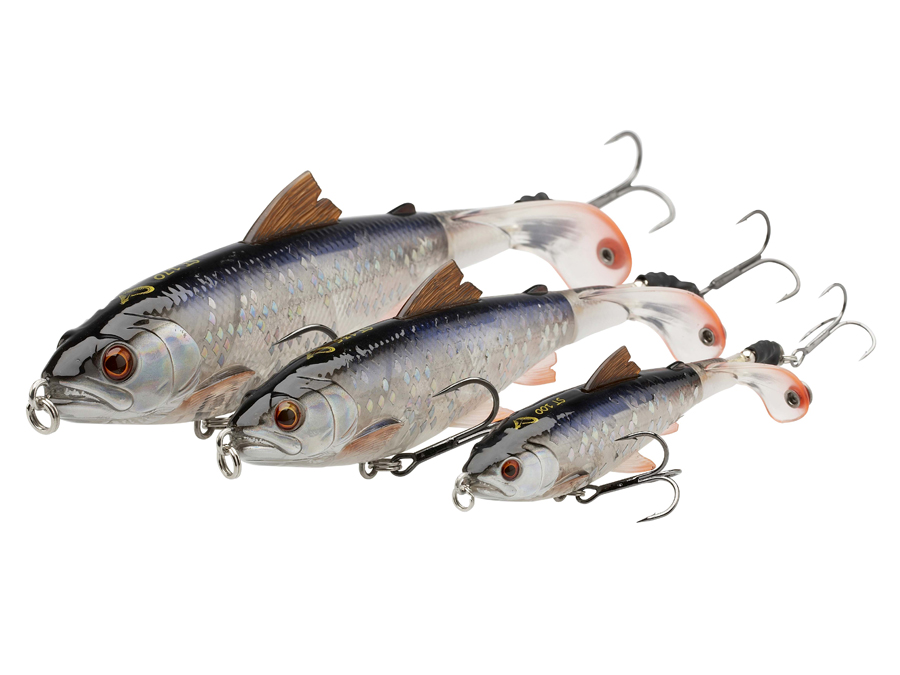 Savage Gear All Stars - Pacco Da 3 Esche Morbide Miste: Cannibale, Coda A T E Anguilla, Colori Vari
