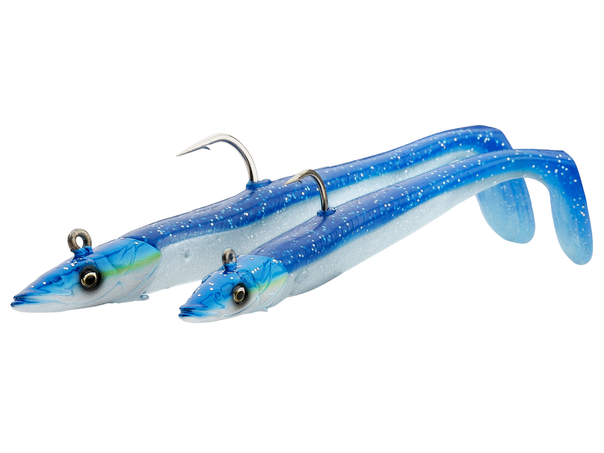 DRX Sandeels | 2 Per Packet | 10g 20g 35g 50g Weedless Bass Sea Fishing