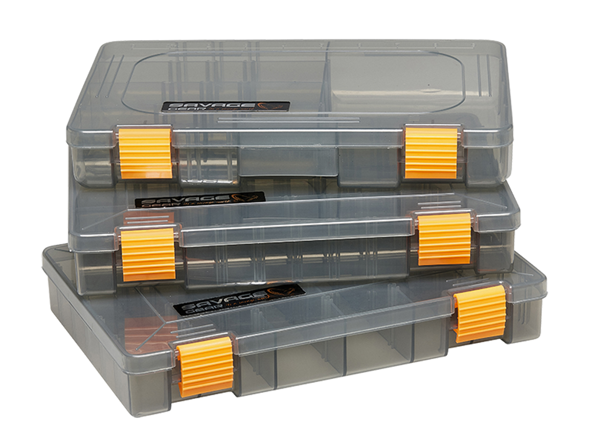 Scatola Per Esche Da Pesca Savage Gear Lurebox - Modelli 1B E 6B, Diverse Dimensioni, Organizza Le Tue Esche Artificiali