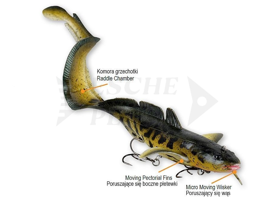 Savage Gear Lures 3D Burbot - Esche Siliconiche Pre-Rigged - Negozio di  pesca ESCHE-PESCA