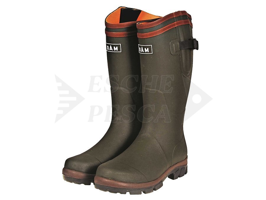 DAM Stivali da pioggia Flex Rubber Boots Neoprene Lining - Scarponi -  Negozio di pesca ESCHE-PESCA