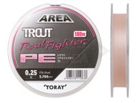 Trecciato Toray Area Trout Real Fighter PE 100m #0.4 7lb - 0.104mm