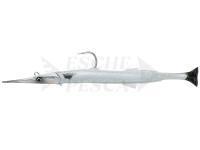 Esca Savage Gear 3D Needlefish Pulse Tail 23cm 55g - Pearl White Silver