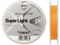 Trecciato Toray Salt Line Super Light PE 150m #0.2 4.5lb 0.074mm
