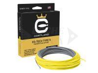 Fly line Cortland Competition Series FO-Tech Type 5 Intermediate | Gray/Yellow | 130ft | WF7/8S/I