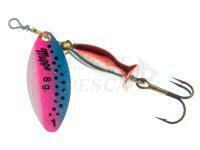 Cucchiaino rotante Mepps Aglia Long Heavy - Rainbow Trout #1/8g