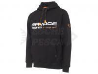 Savage Gear Felpe con cappuccio Cosmo Hoodie Black Ink