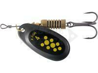 Esca X-Fish Dark Side #4 9.5g - Nikel black lime