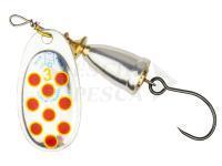 Blue Fox Vibrax Hot Pepper Single Barbless