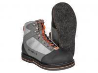 Simms Scarponi da wading Tributary Striker Grey Felt Soles