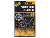 FOX Hooks Carp EDGES Stiff Rig Beaked