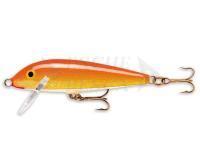Esca Rapala CountDown 7cm - Gold Fluorescent Red