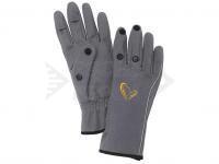 Guanti Savage Gear Softshell Glove Grey - L