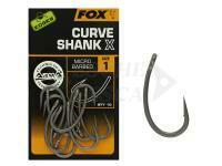 FOX EDGES Curve Shank X Hook #1