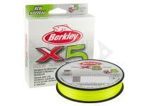 Berkley Braided line X5 Braid Flame Green 150m | 164yd | 0.10mm