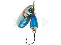 Blue Fox Vibrax Gilded Single Barbless Hook #2 6g - GDBST
