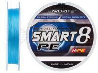 Trecciato Favorite Smart PE 8x 150m (sky blue) - #0.8/0.153mm 15lb/6.8kg