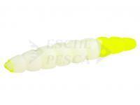 Esche Siliconiche FishUp Morio Crawfish Trout Series 1.2 inch | 31 mm - 131 White / Hot Chartreuse