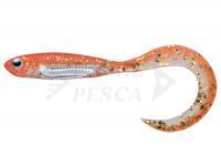 Esche siliconich Fish Arrow Flash‐J Curly 2" SW - #121 Glow Orange Silver