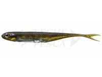 Esche siliconich Fish Arrow Flash‐J Split 3" - #01 Green Pumpkin / Silver