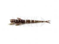Esche siliconich Fishup Flit 2 - 050 Green Pumpkin Brown/Red & Purple