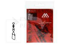Mikado Girella con Moschettone German A #2 - Matte Black
