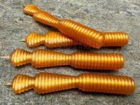 Esche Great Fish GF2 Leech 60mm 1.8g - no scent - gold