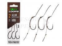 Ami Korda Loop Rigs Klor Micro Barbed #2 50lb 22kg 3pcs