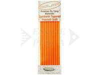 Hemingways Synthetic Tapered Peacock Quill - Fluo light orange