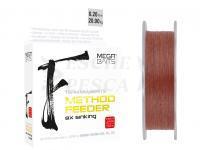 Filo Dragon Team MegaBaits Method Feeder 8X Sinking Dark Brown 150m 0.14mm