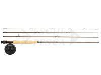 Fly Fishing Set K4ST Plus Combo 703 7’ RHW + Mulinello 3/4 + WF3F + 50 m (20 lb)