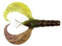 Esca Siliconich Fox Rage Mini Craw 10cm 4in - UV Green Pumpkin