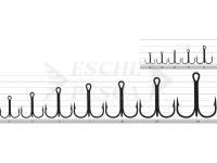 Jaxon Treble Hooks Sumato black 5 pcs