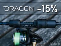 Acquista una canna Dragon con il -15% di sconto! Salmo e DAM -20%! Nuovi mulinelli Shimano Sedona FJ!