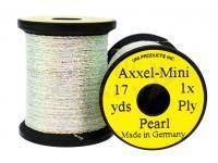 Uni Axxel-Mini Flash Tinsel Flash 1 Strand 17 yds - Pearl