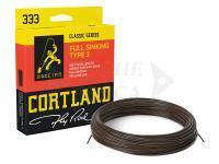 Fly lines Cortland 333 Full Sinking Type 3 Brown WF5S
