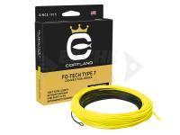 Fly line Cortland Competition Series FO-Tech Type 7 Intermediate | Black/Yellow | 130ft | WF5/6S/I