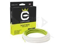 Cortland Code di topo Trout Boss Trout Series Floating Chartreuse White