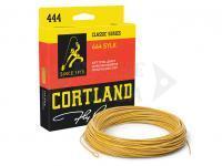 Code di topo Cortland 444 Sylk Double Taper Mustard 90ft DT3F