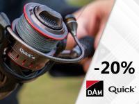 Ottimo sconto -20% su: Prologic, DAM, Quick, Effzett, Madcat!