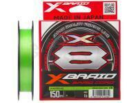 Trecciato YGK X-Braid Braid Cord X8 150m - #1.2/0.185mm 25lb/11.2kg