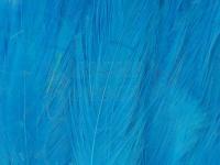 Neck Hackle Strung - sil.dr..blue