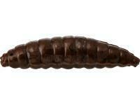 Esche Westin Maggot 4.8 cm / 2.2 g / 8 pcs. / Garlic/Cheese -  Dark Brown