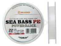 Trecciato Toray Sea Bass PE Power Game 8 Braided Natural 150m 12lb #0.6