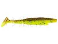 Esche siliconich Strike Pro Piglet Shad 8.5cm 4g - C020 Brown Chartreuse