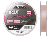 Trecciato Toray Area Trout Real Fighter PE 100m #0.2 4lb - 0.074mm