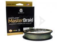 Filo Trecciato Cortland Master Braid 150 yds Moss Green 5lb | .004 in | .102 mm