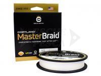 Filo Trecciato Cortland Master Braid 150 yds White 10lb | .006 in | .152 mm