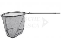 Dragon Guadino Oval landing nets with soft mesh, with latch mesh lock