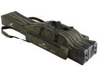 Mikado Reinforced 3 Compartment Rod Holdalls - Green